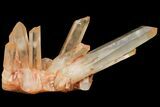 Tangerine Quartz Crystal Cluster - Madagascar #112800-2